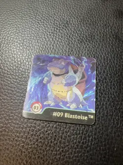Squirtle Wartortle Blastoise 03 Pokemon 3D Action Flipz Artbox Series One AB2 - Image 1