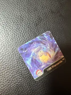 Squirtle Wartortle Blastoise 03 Pokemon 3D Action Flipz Artbox Series One AB2 - Image 3