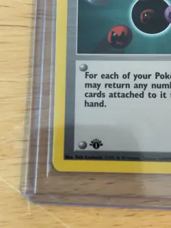 Pokemon TCG Energy Flow Trainer Gym Heroes 1st Edition Common 122/132 English - Image 2