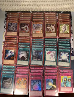 Yugioh TCG Cyber Dragon Deck Lot - Sleeved, Good Condition - Image 1