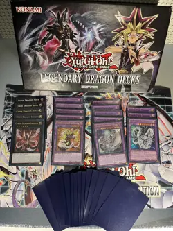 Yugioh TCG Cyber Dragon Deck Lot - Sleeved, Good Condition - Image 2