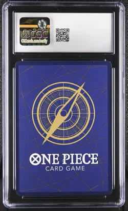 2024 One Piece CCG Monkey D Luffy Purple Promo P-041 CGC 9 Mint - Image 2