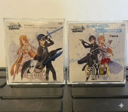 Pair of (2) Weiss Schwarz Sword Art Online 10th Anniversary Booster Boxes - Image 1