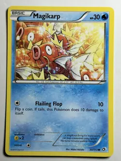 Magikarp Legendary Treasures 30/113 MP-LP Pokemon Card - Image 1