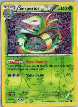 Serperior RC3/RC25 Legendary Treasures Radiant Collection 2013 Pokemon Card LP - Image 1