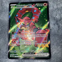 Pokemon TCG Journey Together Volcanion EX Full Art Holo Card 171/159 - Image 1