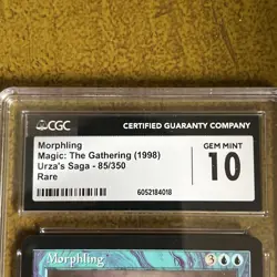 ***CGC 10 Morphling*** MTG Urza's Saga Magic Card - Mint - Image 2