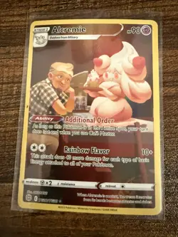 Alcremie Trainer Gallery TG08/TG30 Pokemon Card- Near Mint- Brilliant Stars - Image 1