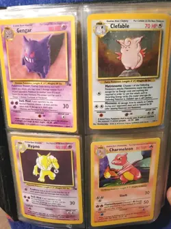 Pokemon Card Collection Lot Base Set, Holos, Jungle, Fossil. 400+ Cards - Image 1