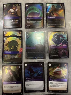 Riftbound 20x Card Lot As Pictured! Chaos (Purple) 10x Foils 10x Bulk Lot - Image 2