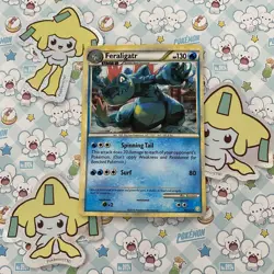 💧 Feraligatr - 20/123 - HeartGold & SoulSilver - Rare Holo - Pokemon TCG Card - Image 1
