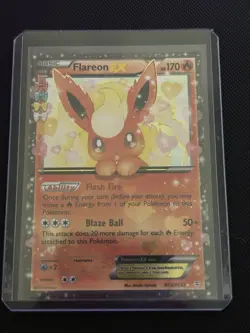 Pokemon TCG Flareon EX Holo Rare Card Radiant Collection RC6/RC32 - Image 1