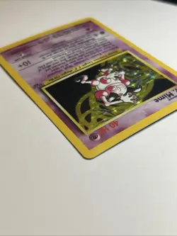Pokemon TCG Mr. Mime Jungle Holo Rare Card 6/64 - Image 3