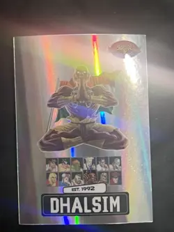 Dhalsim (Silver) Street Fighter 2 Champion Edition PSA Promo Card PSA-1 - Image 1