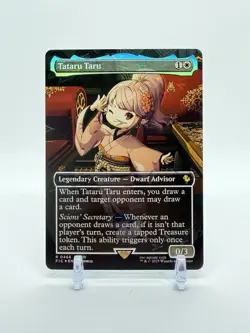 Tataru Taru Chocobo Track Foil NM - Final Fantasy Commander FIC MTG - Image 1
