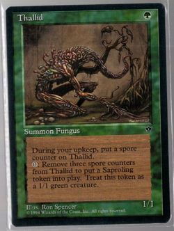 Thallid (Spencer) 1994 Vintage Common Fallen Empires Magic The Gathering NM - Image 1