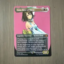 Yuna, Hope of Spira (Borderless) #404 Final Fantasy Regular FIN MTG - Image 1