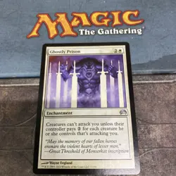 Ghostly Prison #7 Planechase 2012 Magic MTG TCG LP - Image 1