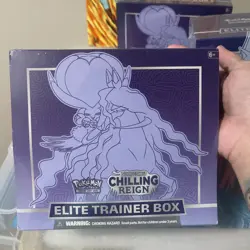 Pokemon TCG Sword & Shield Chilling Reign Elite Trainer Box set of 3 - Image 3