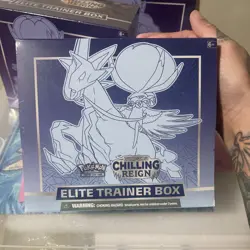 Pokemon TCG Sword & Shield Chilling Reign Elite Trainer Box set of 3 - Image 4