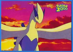 2000 Topps Pokemon The Movie We're Blasting Off Again Checklist #71 Blue Logo NM - Image 3