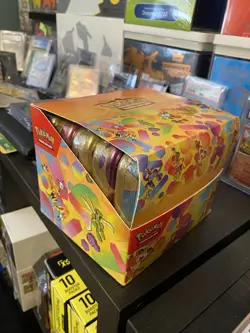 Pokemon Scarlet & Violet 151 Mini Tins Display Case - 10X Factory Sealed Tins - Image 5