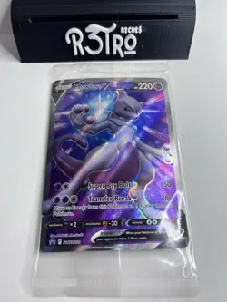 SEALED Mewtwo V SWSH229 Black Star Promo Full Art Holo Pokemon GO TCG 2022 NM - Image 1