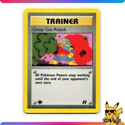 Goops Gas Attack - 78/82 - 1st EDITION - Team Rocket - Pokemon TCG - [NM] - Image 1