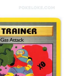 Goops Gas Attack - 78/82 - 1st EDITION - Team Rocket - Pokemon TCG - [NM] - Image 5