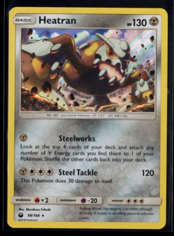 Heatran 98/168 Holographic Rare Celestial Storm Pokemon TCG Near Mint - Image 1