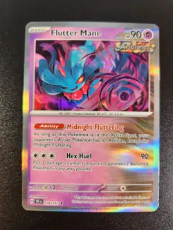Pokemon TCG Flutter Mane 078/162 S&V - Temporal Forces Holo Rare Ancient - Image 1