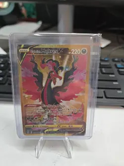 Pokemon TCG Galarian Moltres V Secret Rare SWSH09: Brilliant Stars 183/172 (1) - Image 1