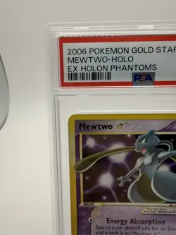 Mewtwo Holo Gold Star PSA 6 EX-MT 2006 Pokemon EX Holon Phantoms #103/110 - Image 3