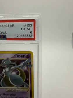 Mewtwo Holo Gold Star PSA 6 EX-MT 2006 Pokemon EX Holon Phantoms #103/110 - Image 4