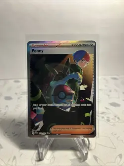 Penny 239/091 - Paldean Fates - Special Illustration Rare - Pokemon - NM - Image 1