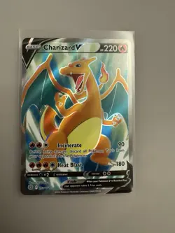 Pokemon Charizard V 153/172 Brilliant Stars Full Art Ultra Rare Holo HP220 - Image 1