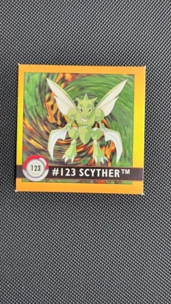 Scyther 123 - Artbox Series 1 - Pokemon Sticker - Image 1