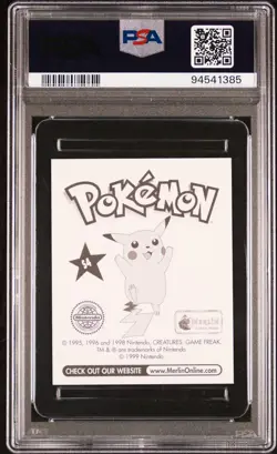 Pokemon 1999 Blastoise #S4 Prism 1999 Merlin Pokemon GEM MINT PSA 10 - Image 2