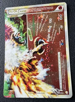 Pokemon Ho-Oh LEGEND (Bottom) 112/123 Heartgold & Soulsilver Holo Ultra Rare - Image 3