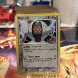 Pokemon TCG Registeel 29/110 EX Holon Phantoms Stamped Reverse Holo Rare HP - Image 1