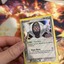 Pokemon TCG Registeel 29/110 EX Holon Phantoms Stamped Reverse Holo Rare HP - Image 2