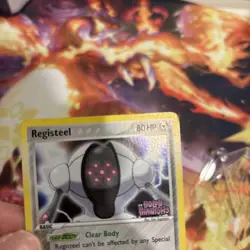 Pokemon TCG Registeel 29/110 EX Holon Phantoms Stamped Reverse Holo Rare HP - Image 3