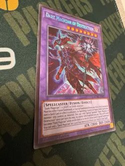 Yu-Gi-Oh! Maze of Muertos Dark Magician of Destruction Secret Rare 1st Edition - Image 2