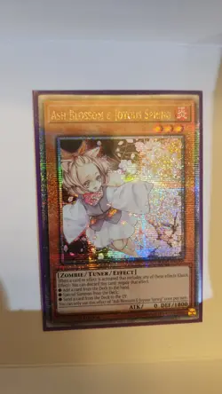 Yu-Gi-Oh! Ash Blossom Joyous Spring Quarter Century Secret Rare - Image 1