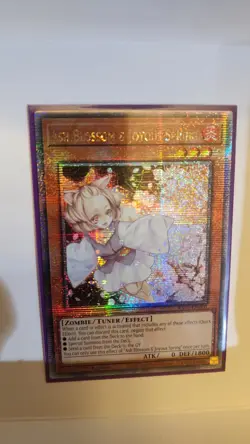 Yu-Gi-Oh! Ash Blossom Joyous Spring Quarter Century Secret Rare - Image 2