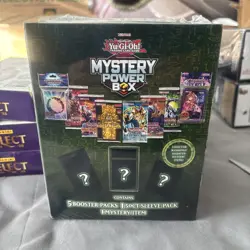 Yu-Gi-Oh Mystery Power Box 🔥 Five Booster Packs, 50 Ct Sleeve, Mystery Item! - Image 3