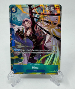 ONE PIECE HINA EB03-025 ALT ART RARE ENGLISH HEROINES EDITION - Image 1