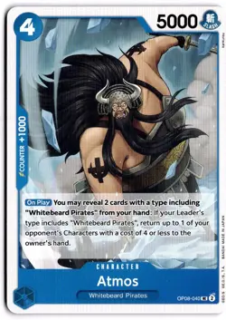 One Piece Atmos UC Two Legends OP08-040 NM - Image 1