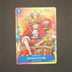 Namco One Piece CCG Monkey D. Luffy P-043 Promo Promotion Regular 7000 Power - Image 1