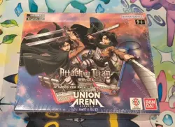 Union Arena UE10BT Attack On Titan Booster Box Sealed - Image 1